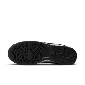 Nike Dunk Low ‘Chenille Swoosh ?C Black Grey Fog’