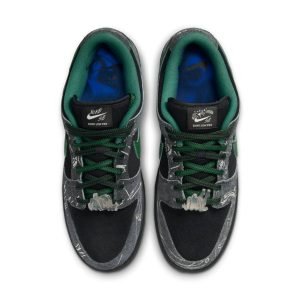 Nike x There Skateboard SB Dunk Low Pro ‘Anthracite Gorge Green’