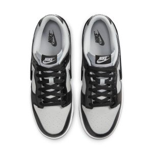 Nike Dunk Low ‘Chenille Swoosh ?C Black Grey Fog’