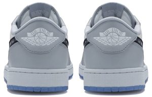 Dior x Air Jordan 1 Low ‘White Grey’