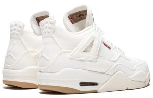 Levi??s x Air Jordan 4 Retro ‘White Denim’