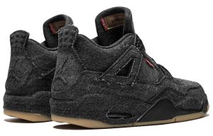 Levi??s x Air Jordan 4 Retro ‘Black Denim’