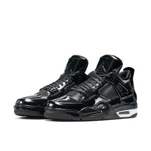 Air Jordan 4 Retro 11Lab4 ‘Black Patent Leather’