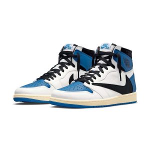 Travis Scott xFragment x Air Jordan 1 High OG SP ”Military Blue”