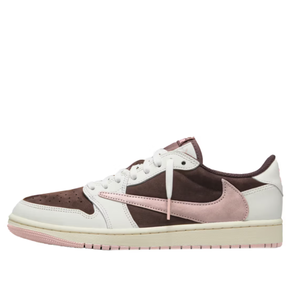 Travis Scott x Air Jordan 1 Low OG ''Dark Pony/Pink Oxford''