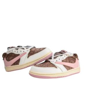 Travis Scott x Air Jordan 1 Low OG ”Dark Pony/Pink Oxford”