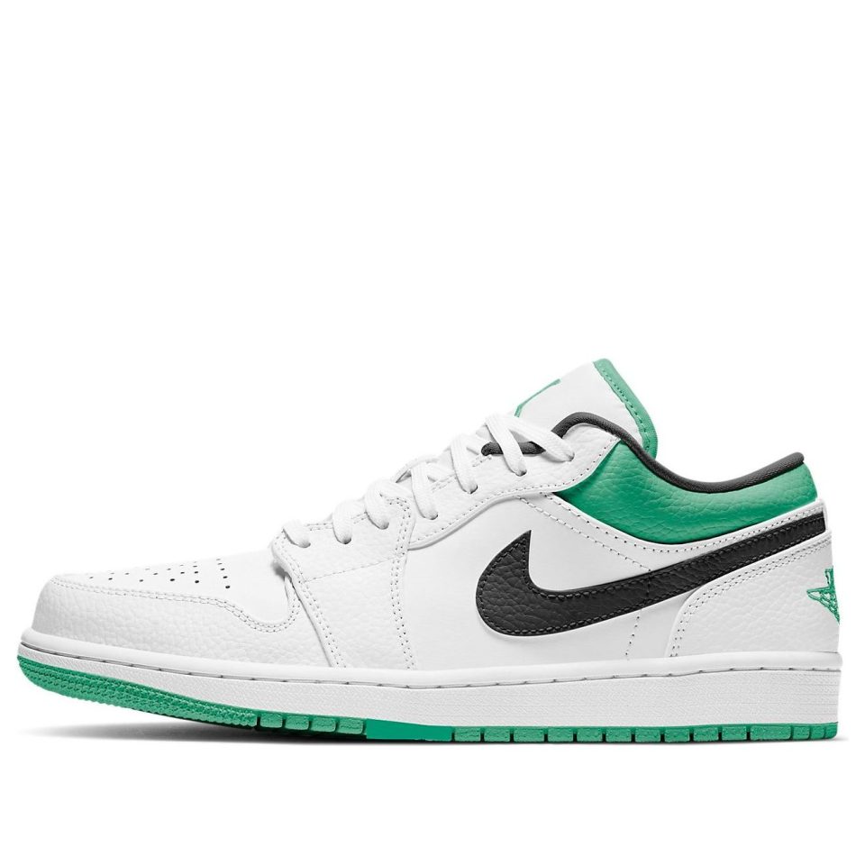 Air Jordan 1 Low 'White Lucky Green'