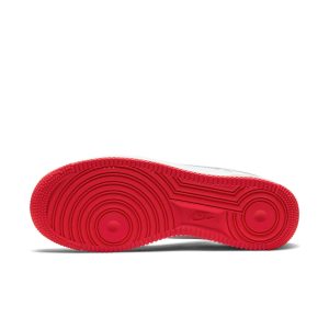 Nike Air Force 1 “07 “Contrast Stitch – White University Red”