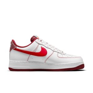 Nike Air Force 1 “07 “White University Red”