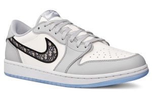 Air Jordan 1 Low x Dior “White Grey”