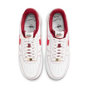 Nike Air Force 1 “07 “White University Red”