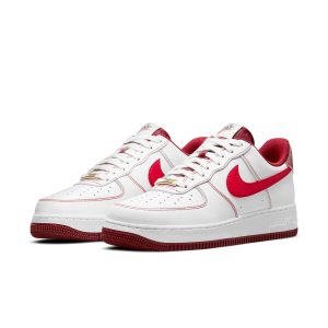 Nike Air Force 1 “07 “White University Red”
