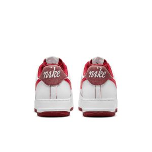 Nike Air Force 1 “07 “White University Red”