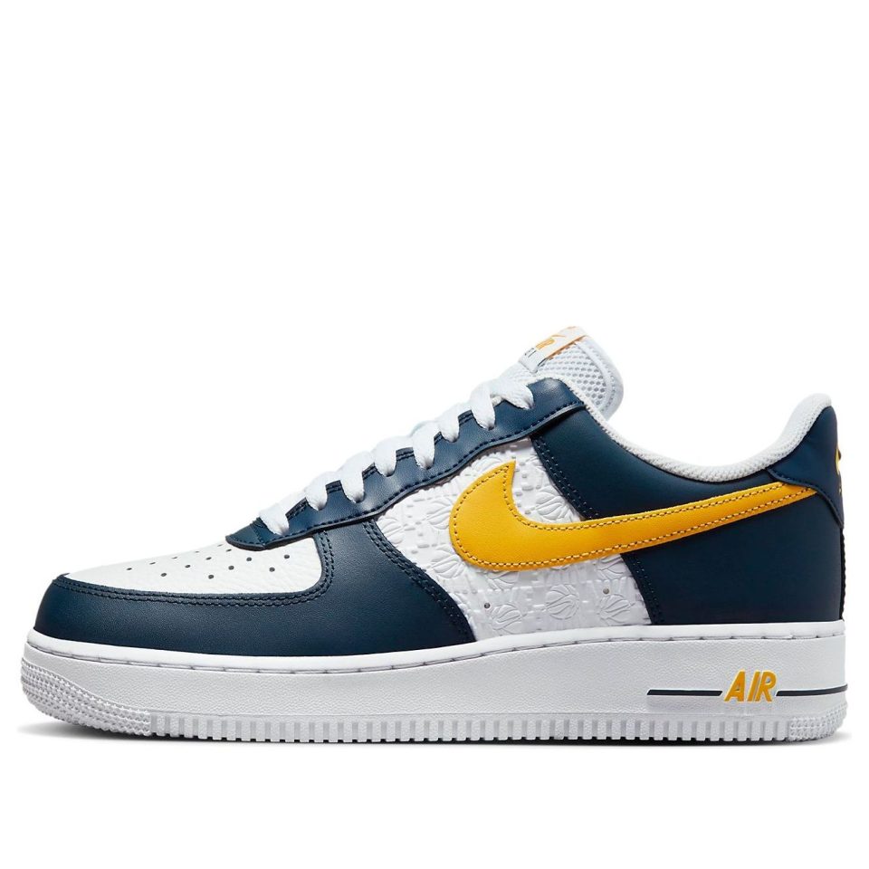 Nike Air Force 1 "07 "Embossed Hoops – Dark Obsidian"
