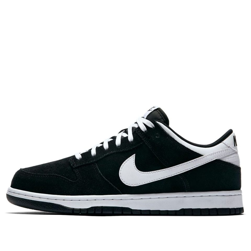 Nike Dunk Low "Black White Heel"