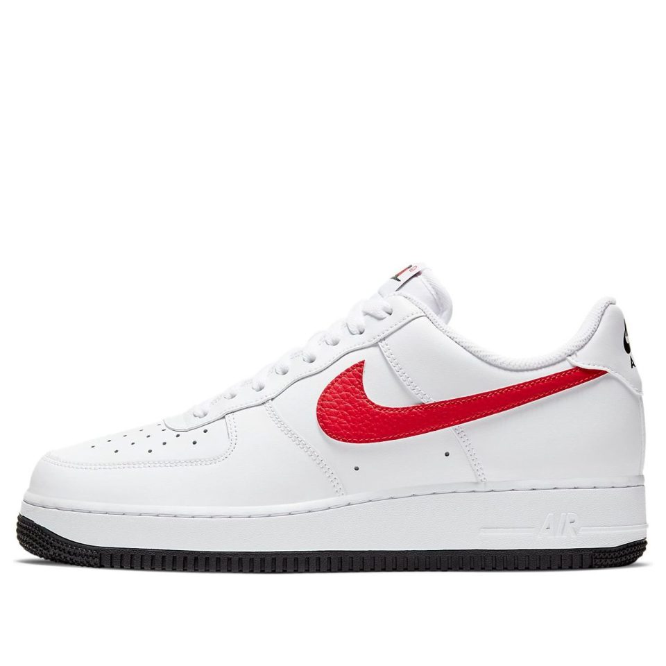 Nike Air Force 1 "07 "Mismatched Swooshes – White"