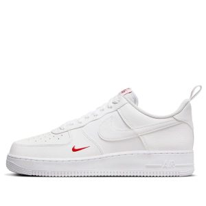 Nike Air Force 1 “07 “White University Red”