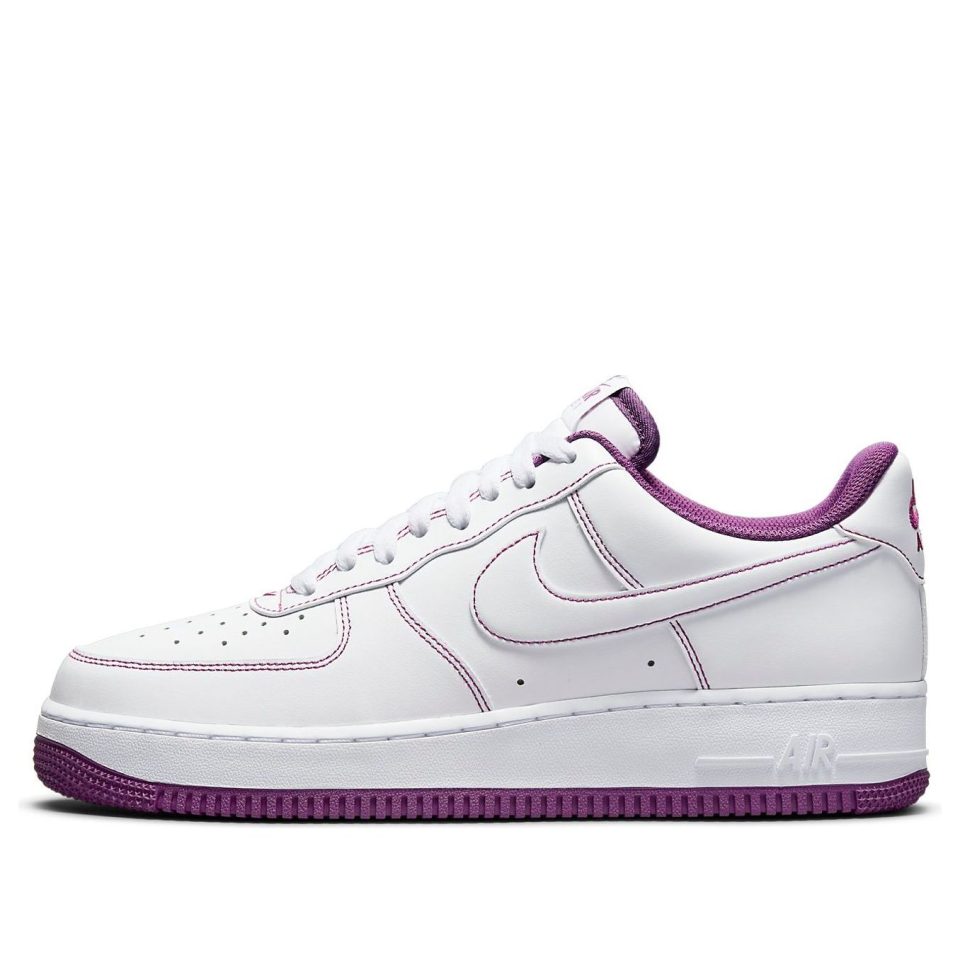 Nike Air Force 1 "07 "Contrast Stitch – White Viotech"