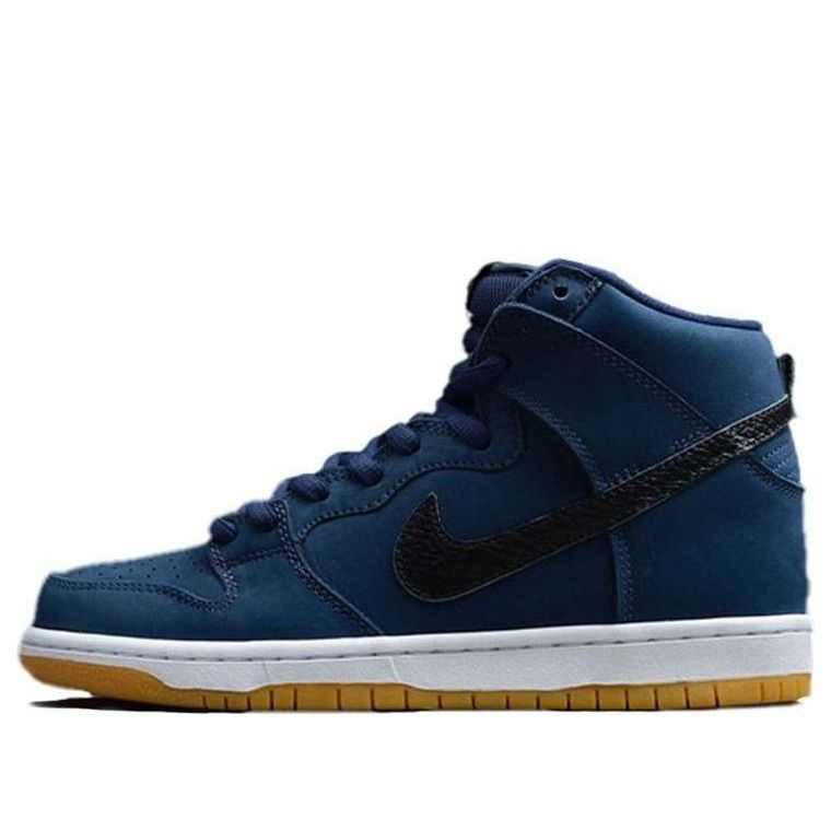 Nike Dunk High Pro ISO SB "Orange Label – Midnight Navy"