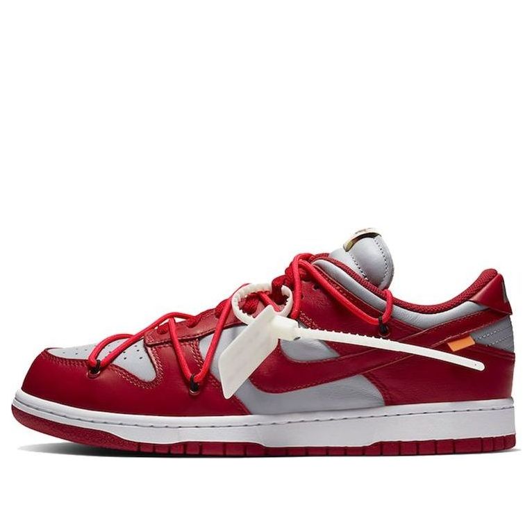 Nike x Off-White Dunk Low "University Red"