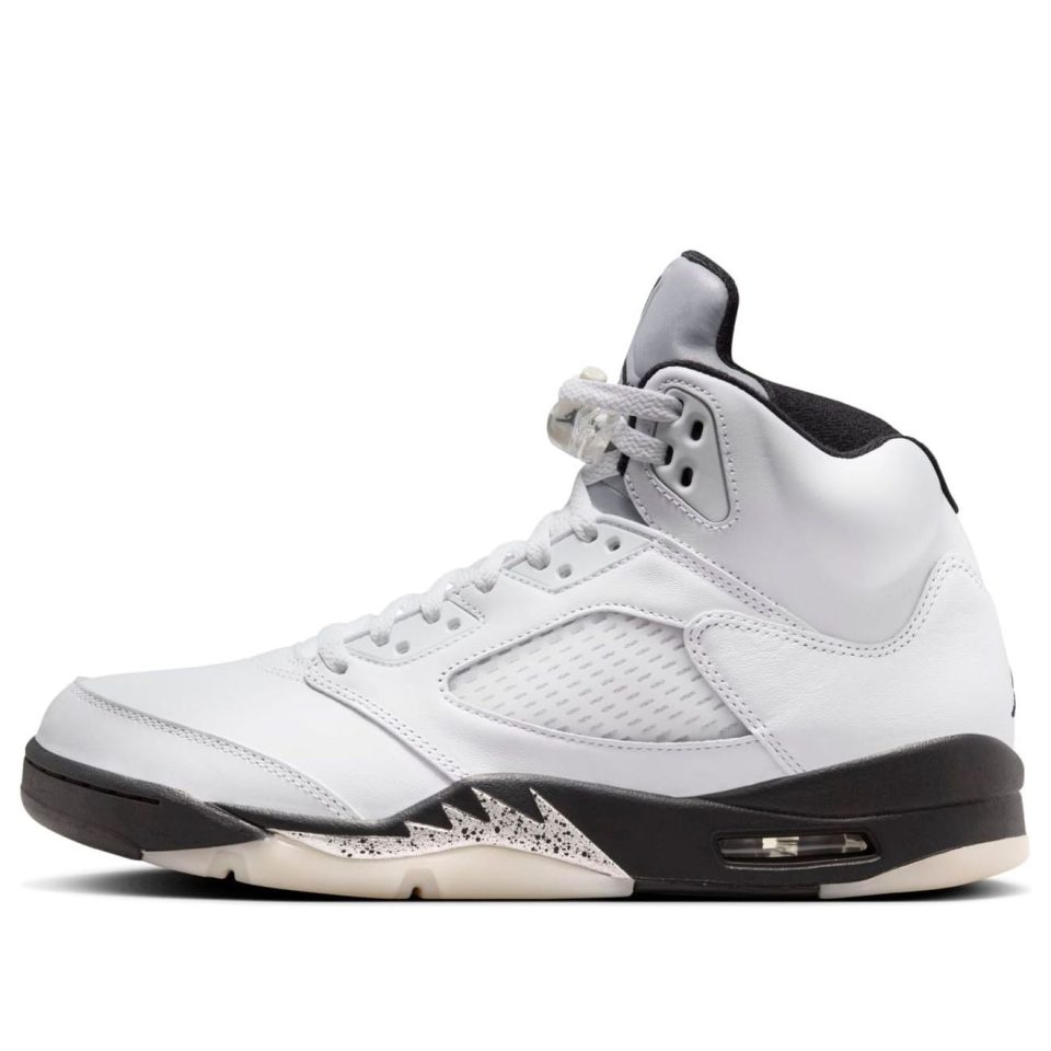 Air Jordan 5 "White Black"